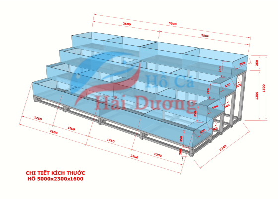 KHẢO SÁT THIẾT KẾ THI CÔNG HỒ CÁ HẢI SẢN INOX KÍNH, LẮP ĐẶT TRỌN GÓI HỒ CÁ HẢI SẢN
